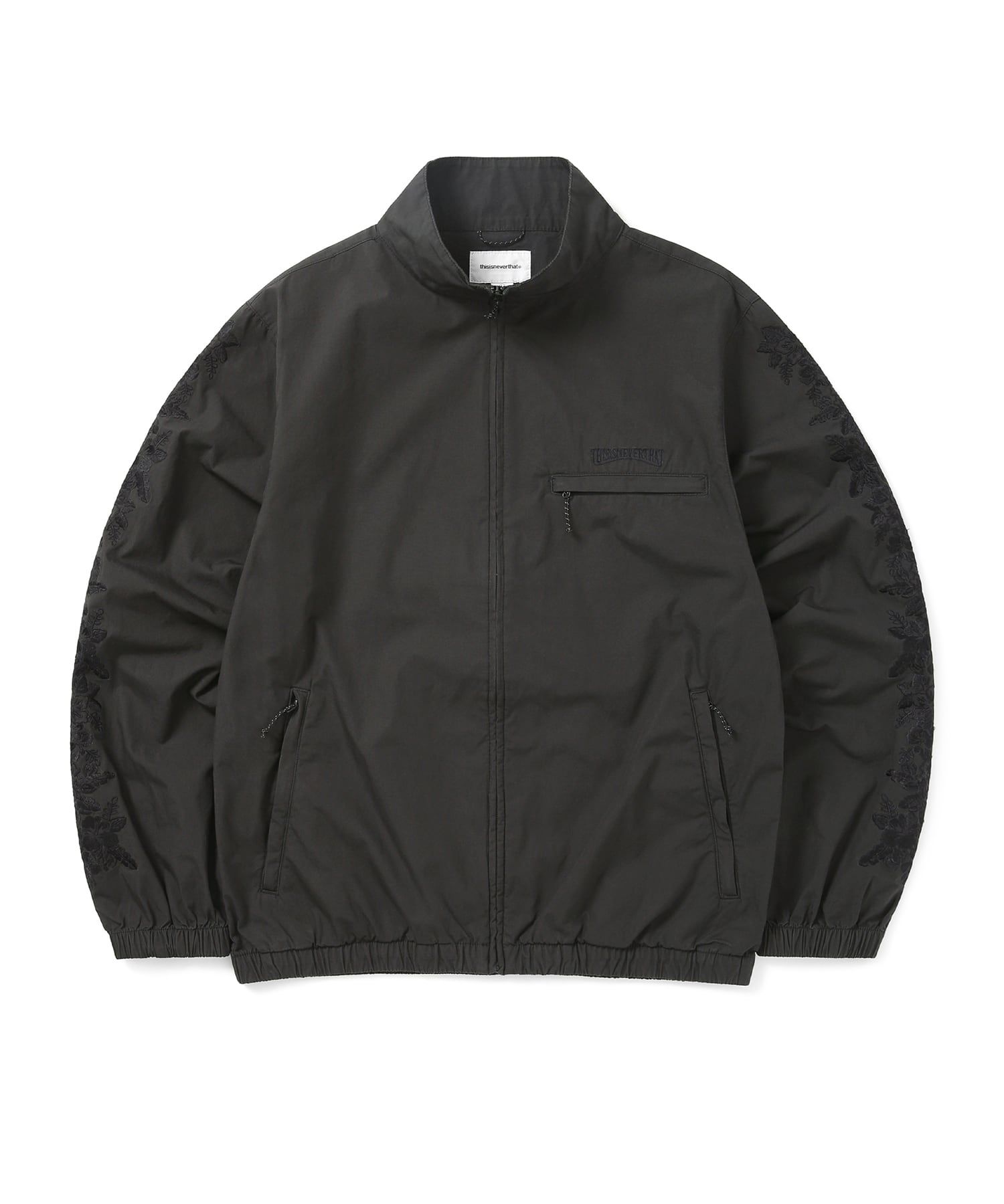 MUSINSA公式 | thisisneverthat Floral Embroidered Jacket Black