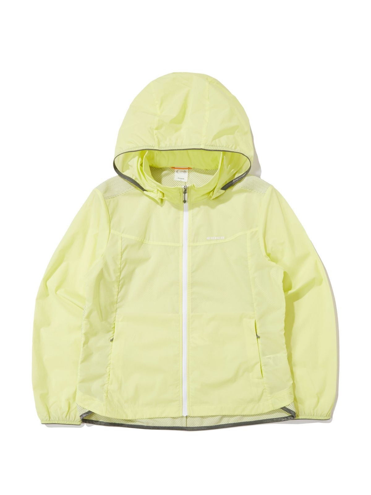 아이더(EIDER) FLEUR 2.3 (플레르 2.3) 여성 경량 하이브리드 방풍 자켓_Pastel Yellow
