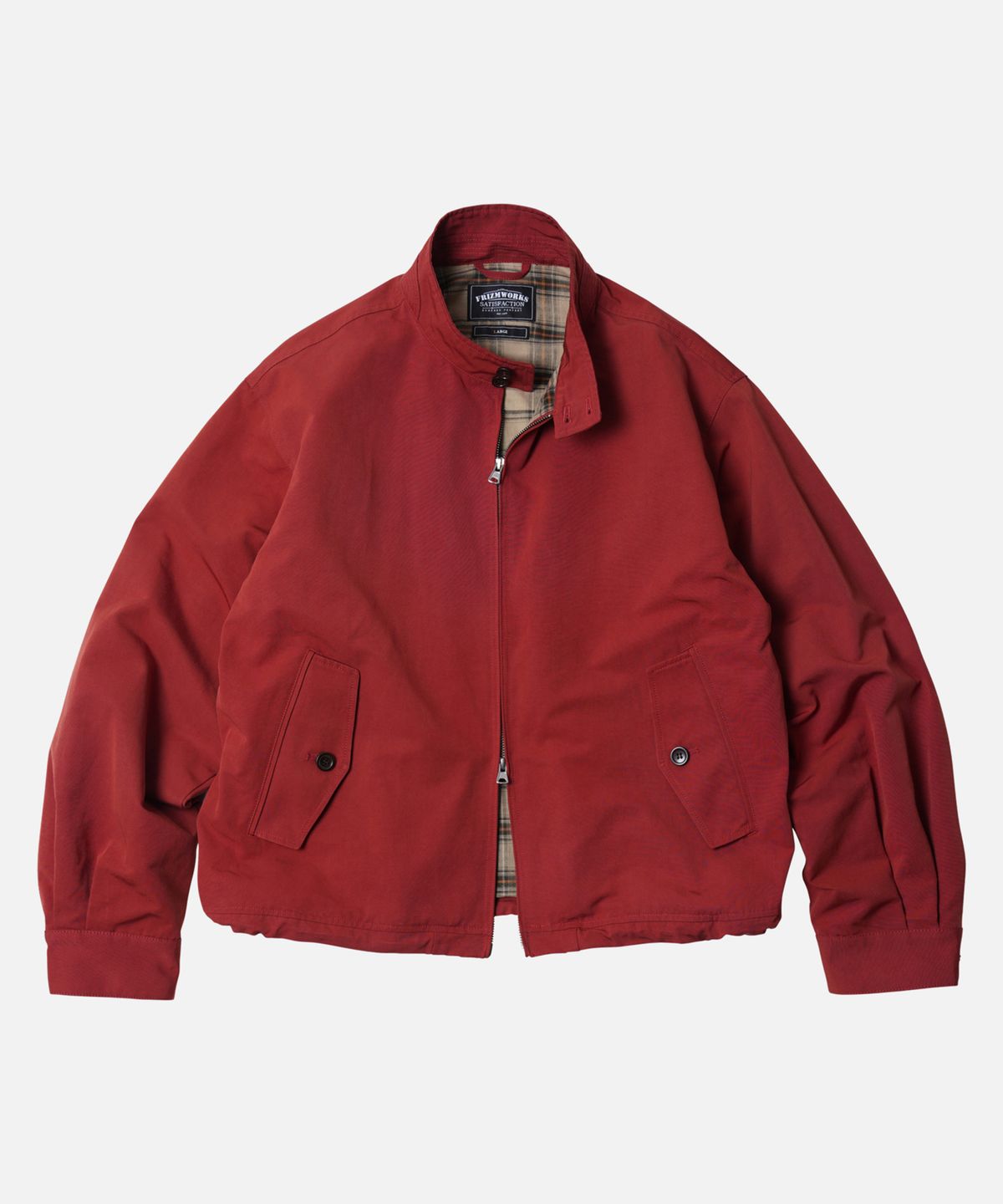 프리즘웍스(FRIZMWORKS) BUDDY HARRINGTON JACKET _ RED