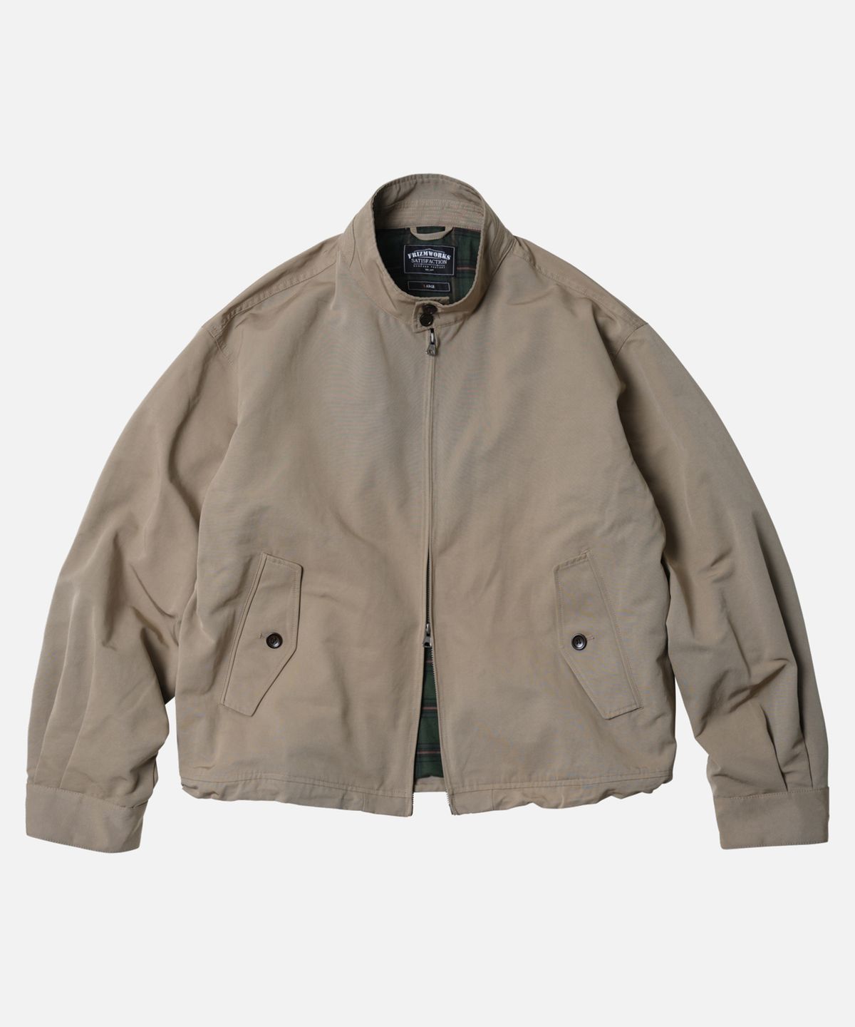 프리즘웍스(FRIZMWORKS) BUDDY HARRINGTON JACKET _ BEIGE