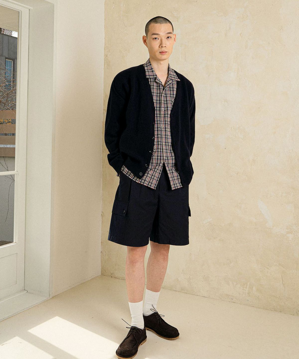 아우로(OURO) ADVENTURE SHORTS [ NAVY ]