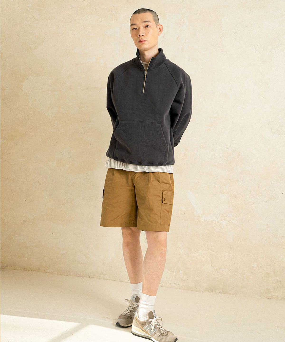 아우로(OURO) ADVENTURE SHORTS [ CAMEL ]
