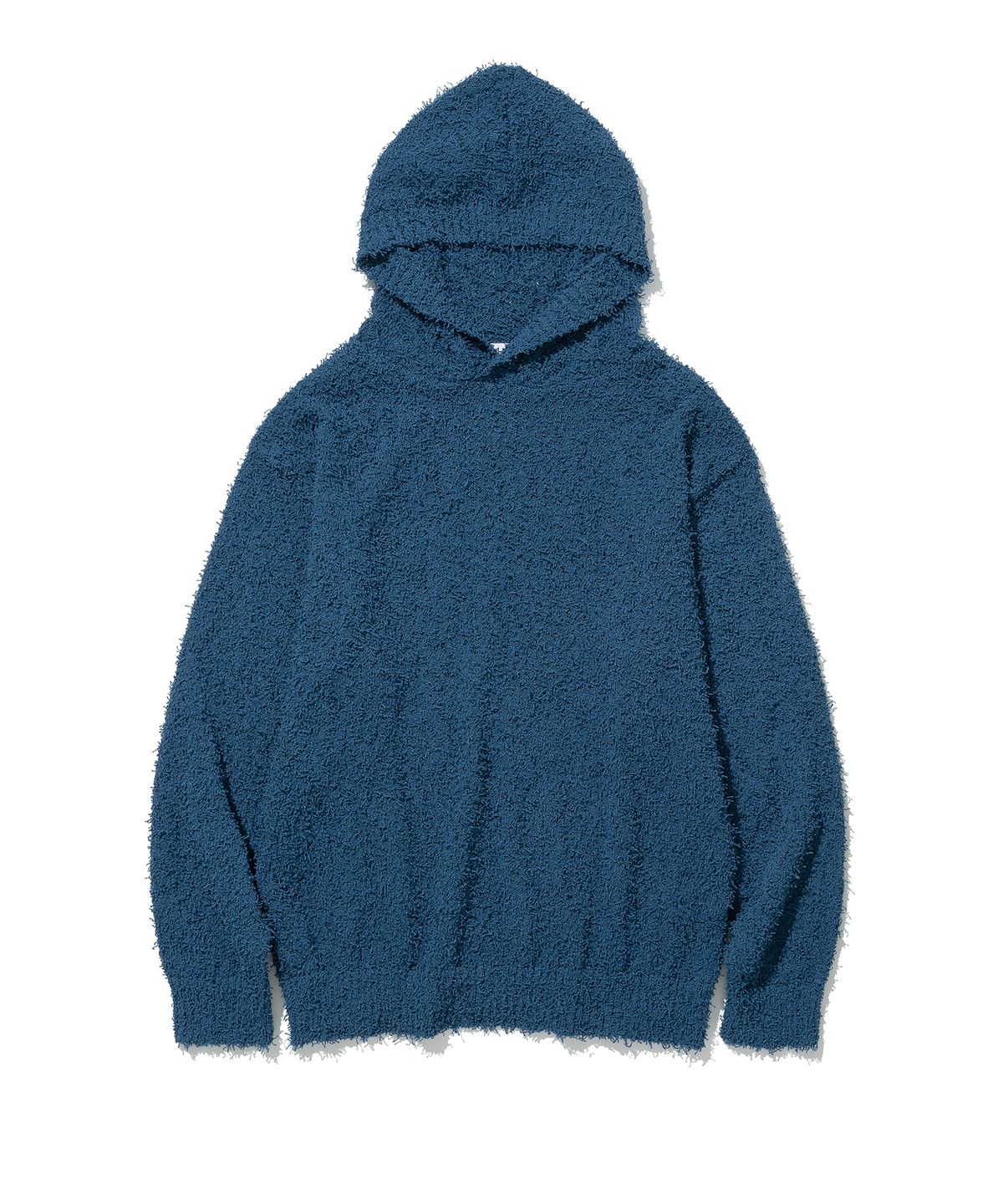 니티드(KNITTED) 테일 후디 니트  CLASSIC BLUE