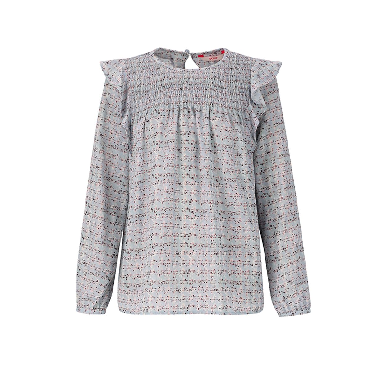숲(SOUP) 셔링넥 프릴 블라우스(SZ2LS32)