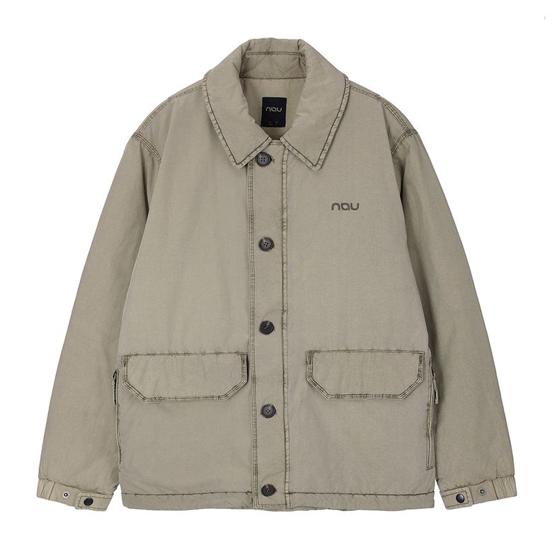 가먼트다잉 패딩 점퍼 Dark Beige