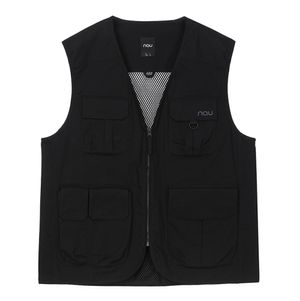 봄 립스탑 포켓 베스트 Black