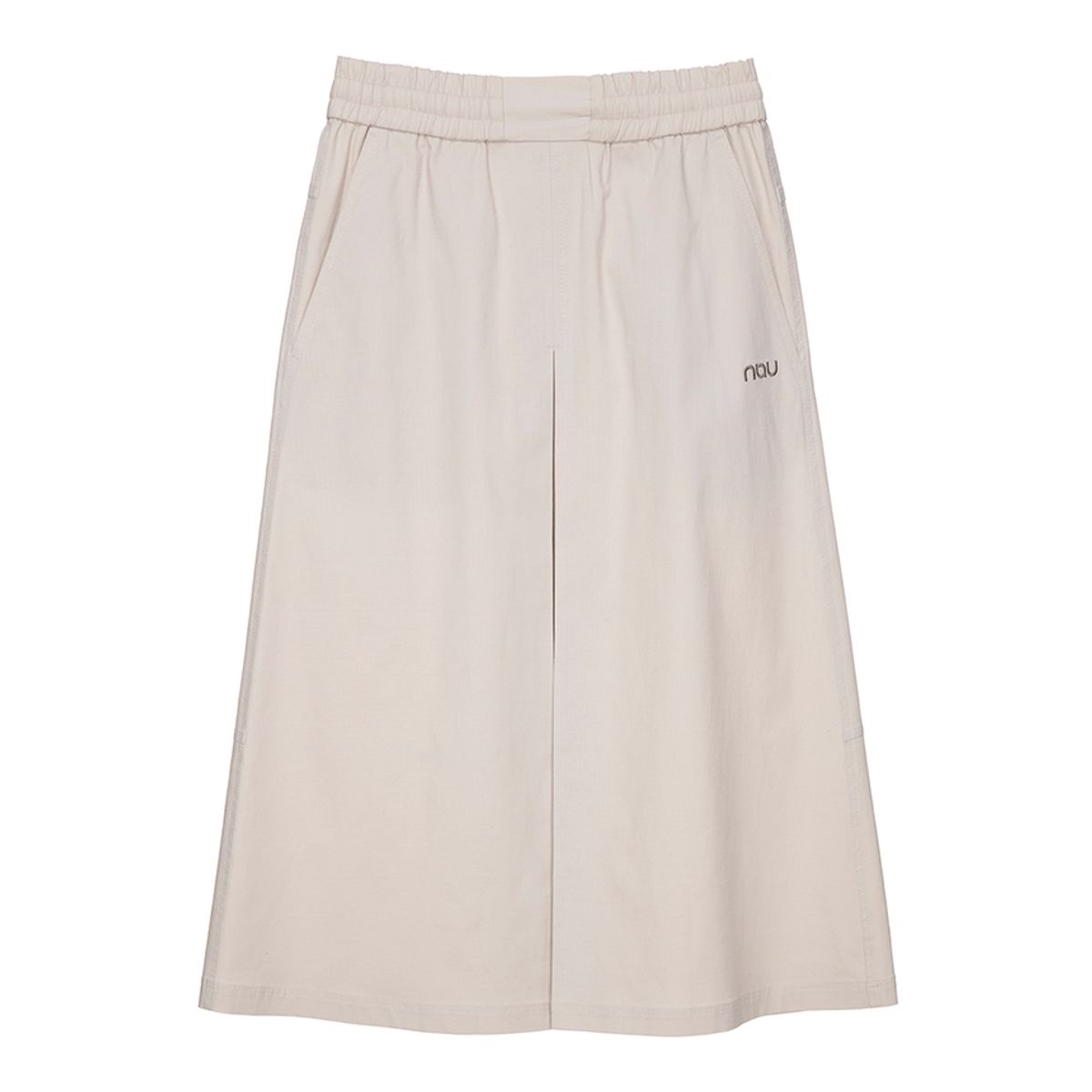 나우(nau) W 봄 립스탑 스커트 Light Beige