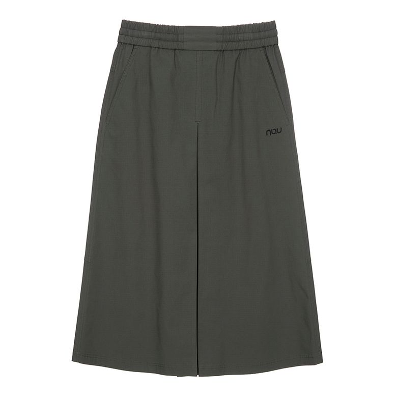 W 봄 립스탑 스커트 Khaki