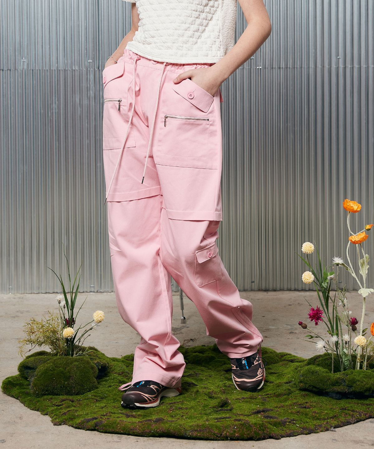 라티젠(LARTIGENT) L2 POCKET PANTS(PINK)