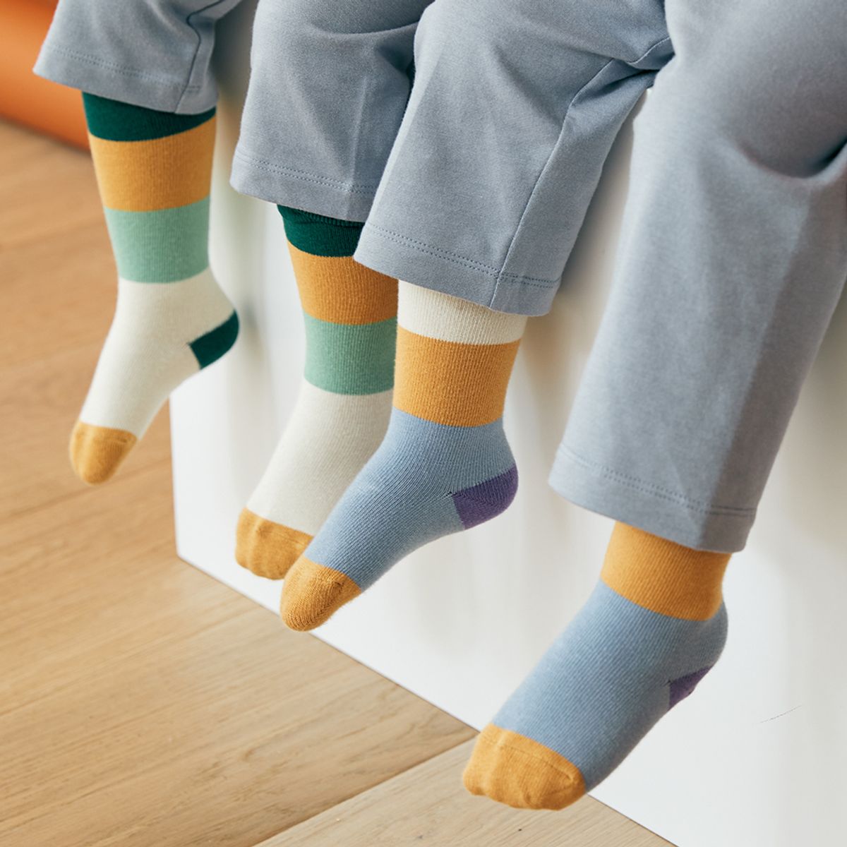 디자인스킨(DESIGNSKIN) 디킨 데일리 논슬립 아기 니삭스
