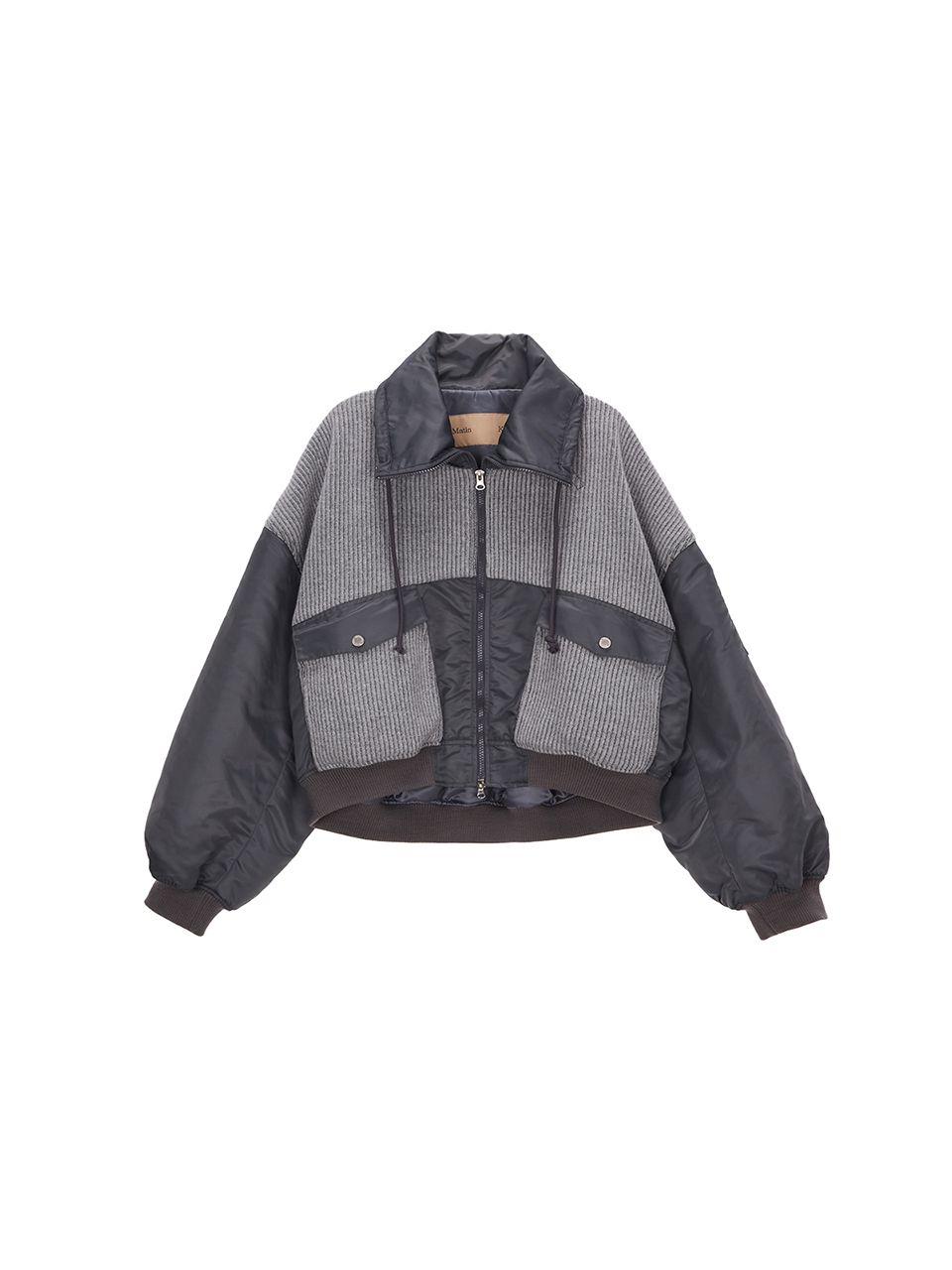 MUSINSA | MATIN KIM MATIN COATING CROP BLOUSON IN SKY