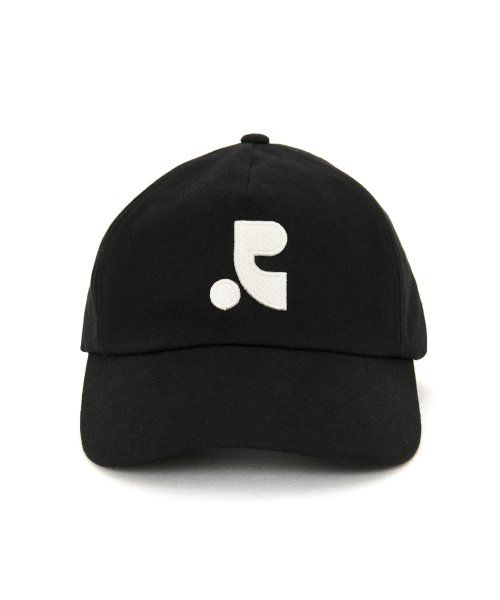MUSINSA | REST&RECREATION RR LOGO BALL CAP BLACK
