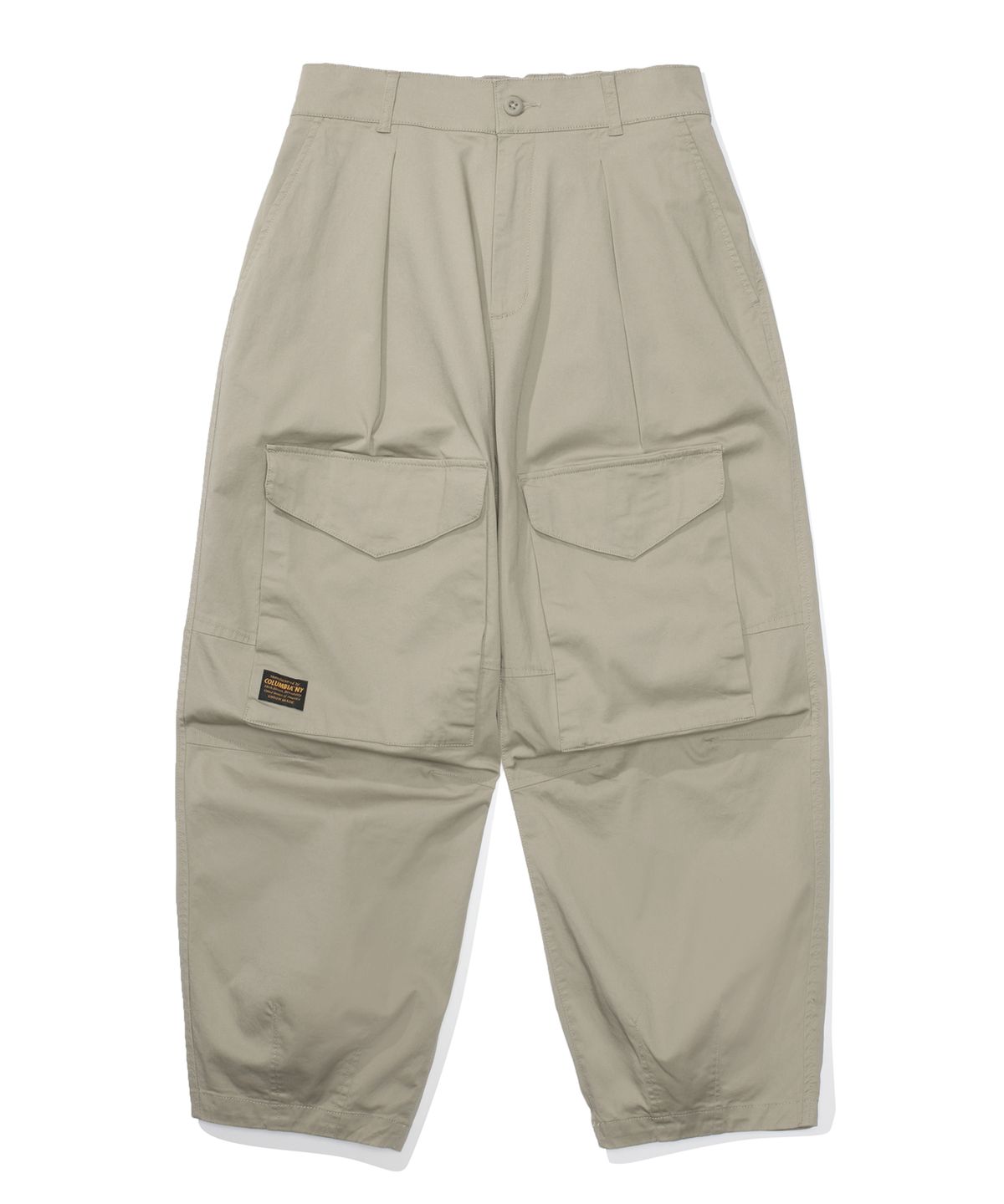 컬럼비아 유니버시티(COLUMBIA UNIVERSITY) MIL-LABEL POCKET WIDE FIT BALLOON PANTS 헤리티지베이지
