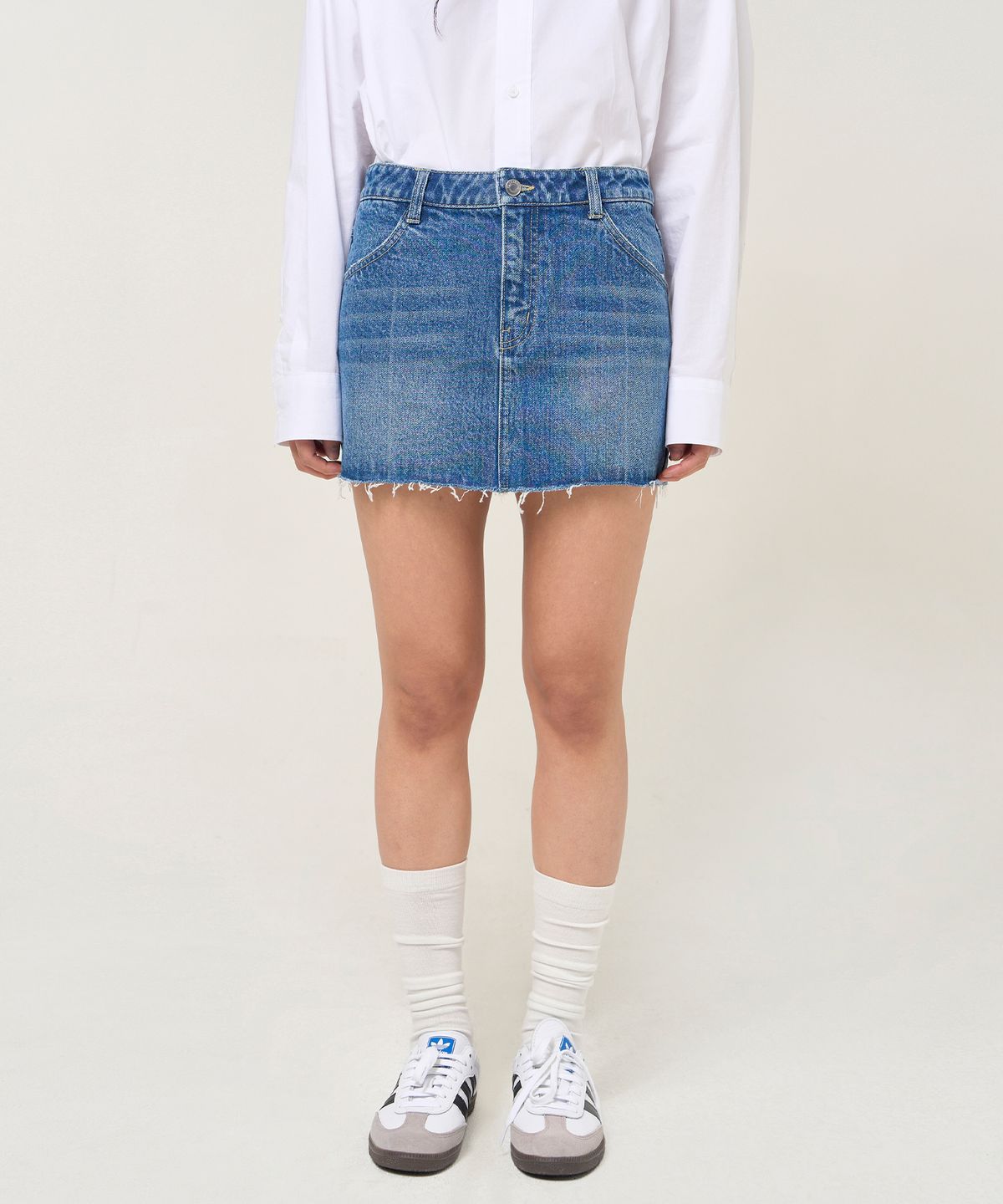 플랙 우먼(PLAC WOMEN) 스커트 M41 미드 블루