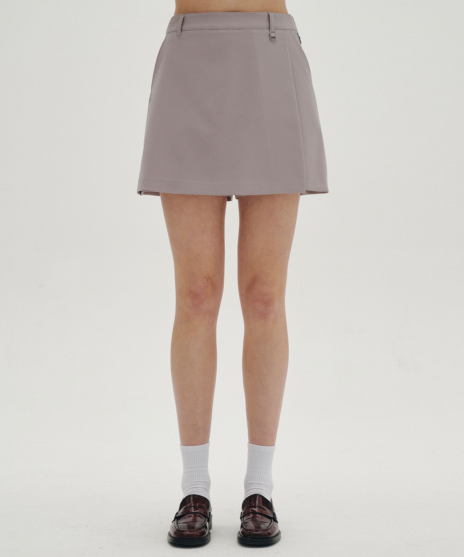 [Clove]★Wrap Shorts MUSINSA | CLOVE [23SS clove] Wrap Shorts (Grey)