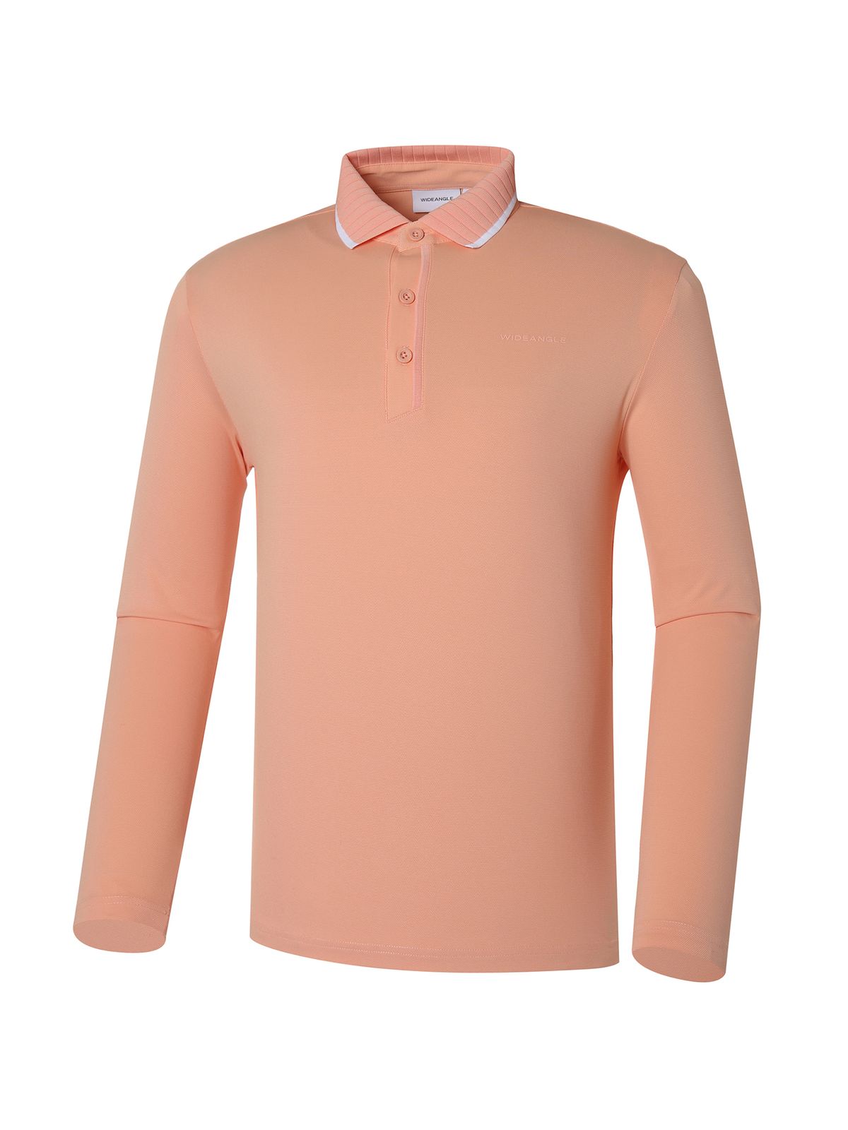 와이드앵글(WIDEANGLE) CO 투톤 PK 폴로 티셔츠 M_Light Orange