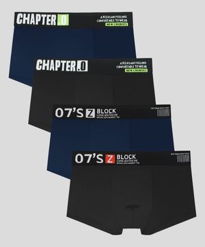 맨즈 에센셜 드로즈 4PACK