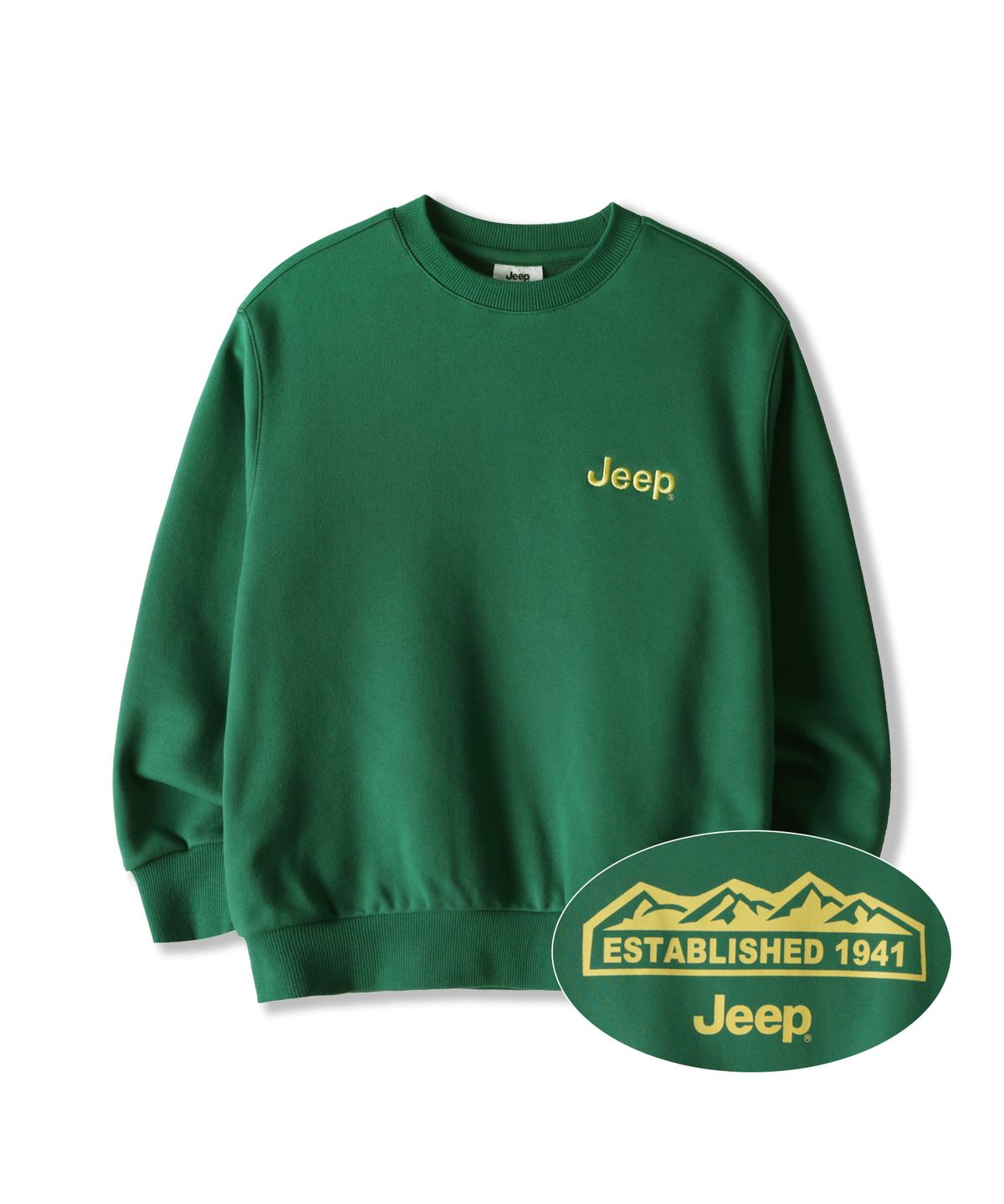 지프키즈(JEEPKIDS) 엠로고 크레용 맨투맨_KO5TSU841GN