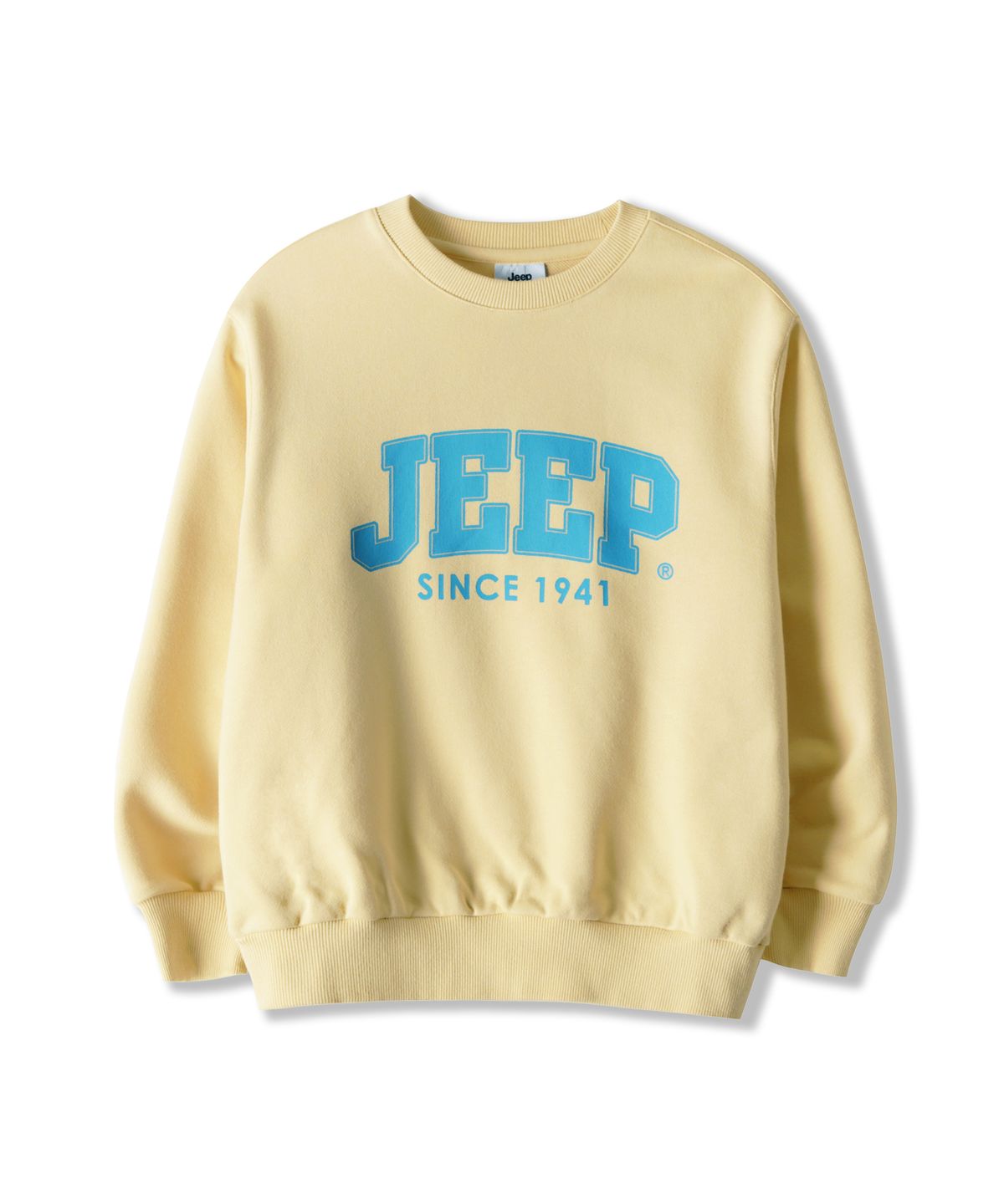 지프키즈(JEEPKIDS) 빅로고 크레용 맨투맨_KO5TSU831LY