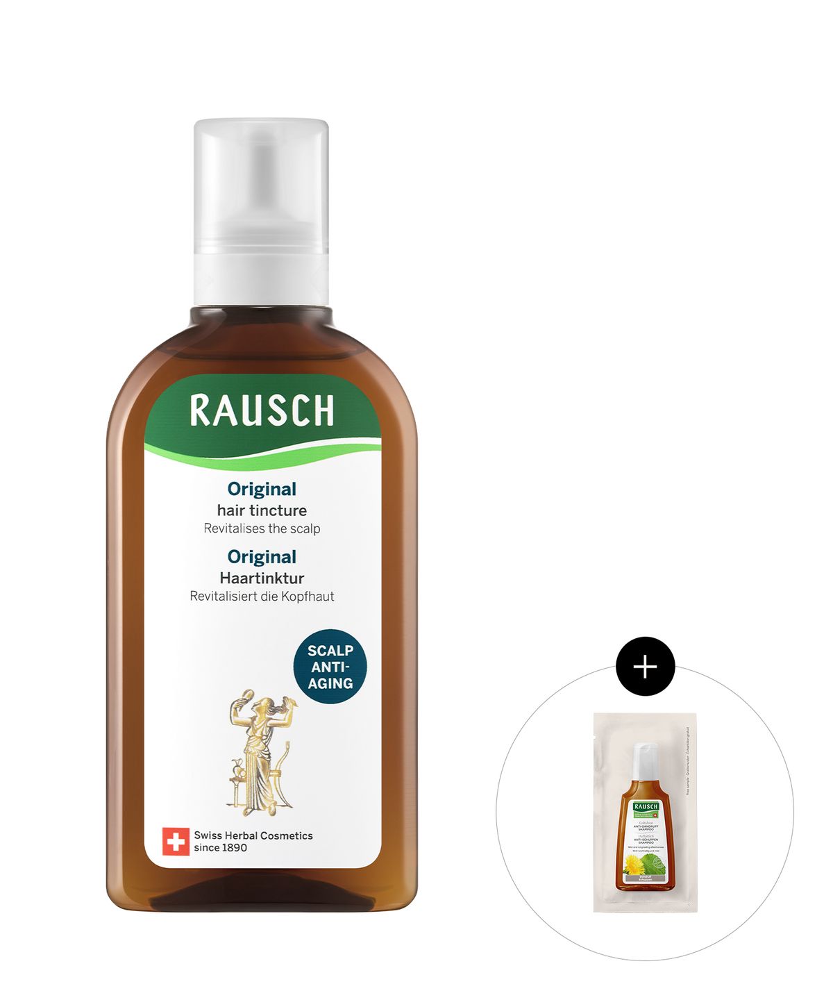 라우쉬(RAUSCH) [헤어 토닉] 오리지널 헤어 팅크처 200ml+사셰1매