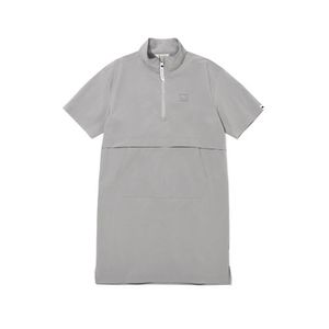 트리퍼 원피스 그레이