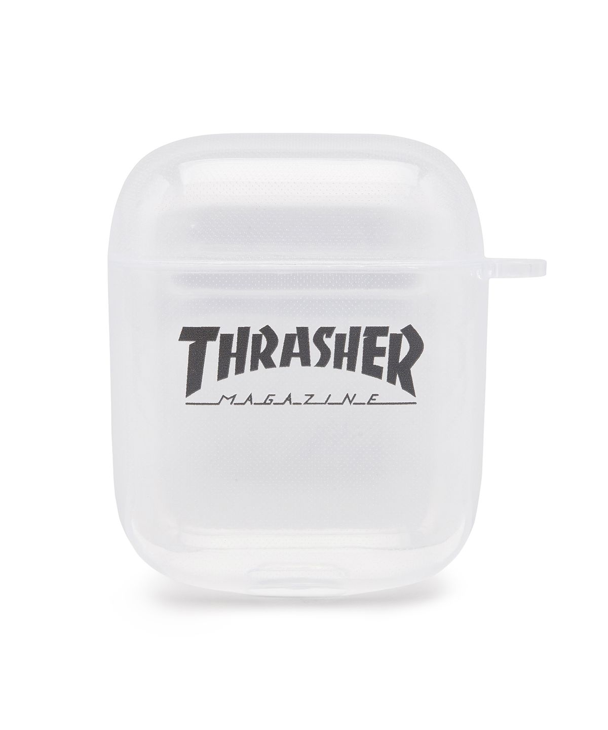 트레셔(THRASHER) 트레셔 에어팟 케이스 클리어 블랙
