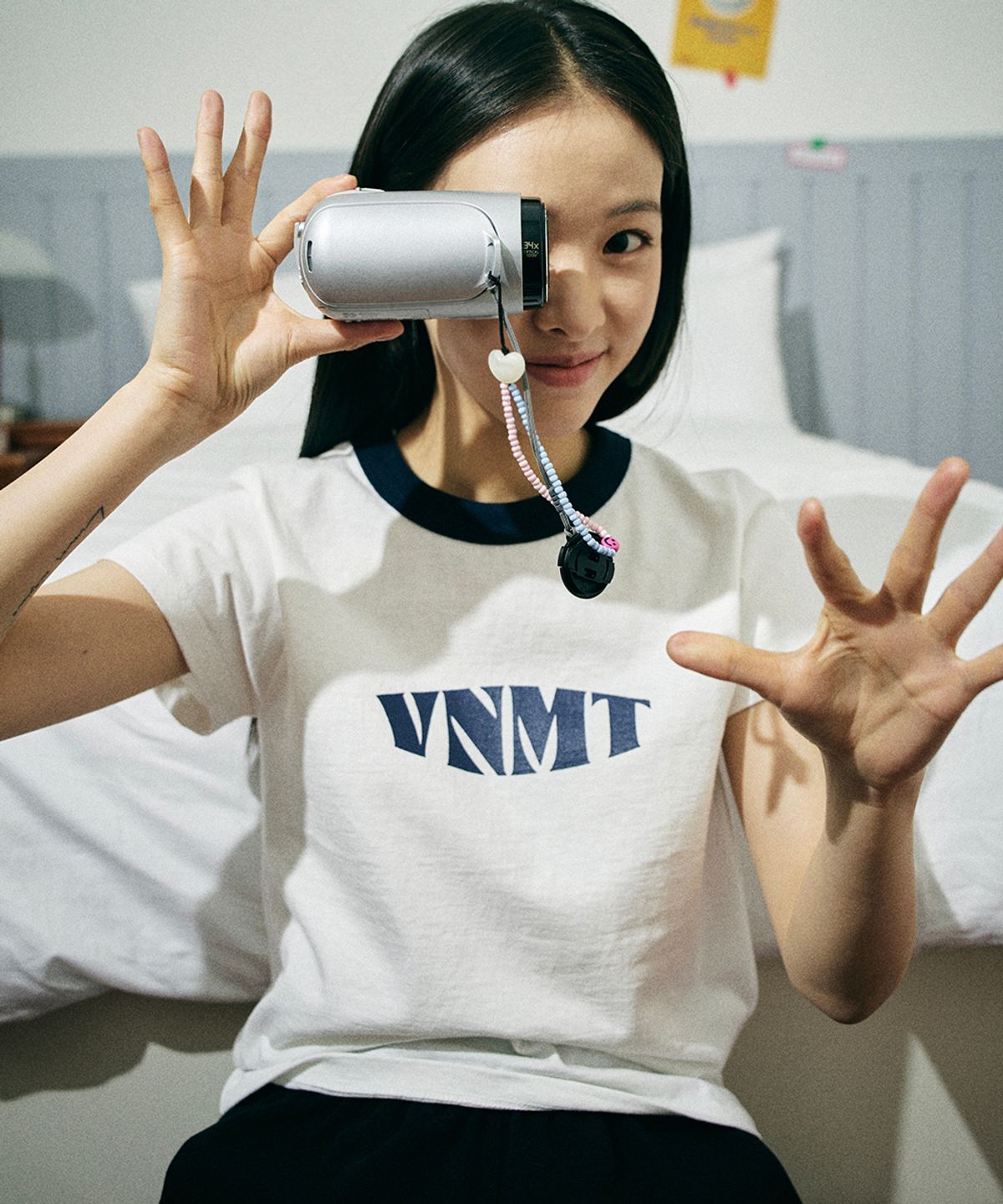 바니쉬먼트(VANISHMENT) VNMT crop top_ivory - 사이즈 & 후기 | 무신사