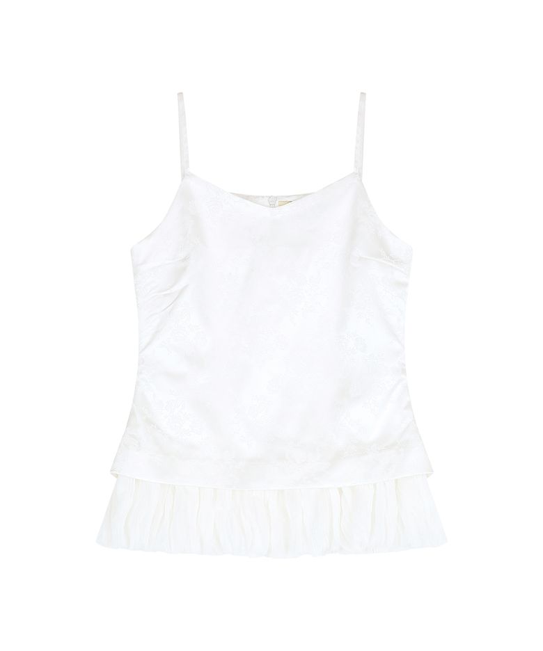 GLOW SLIP BUSTIER (WHITE)