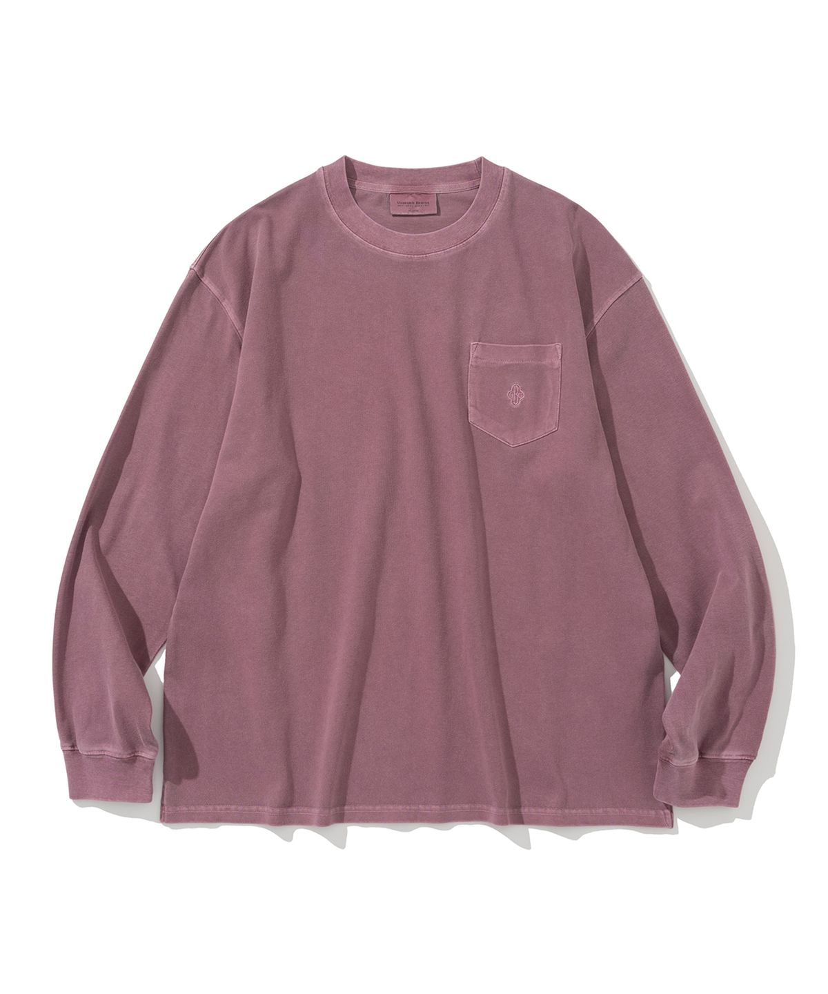 유니폼브릿지(UNIFORM BRIDGE) ubc pigment l/s tee red