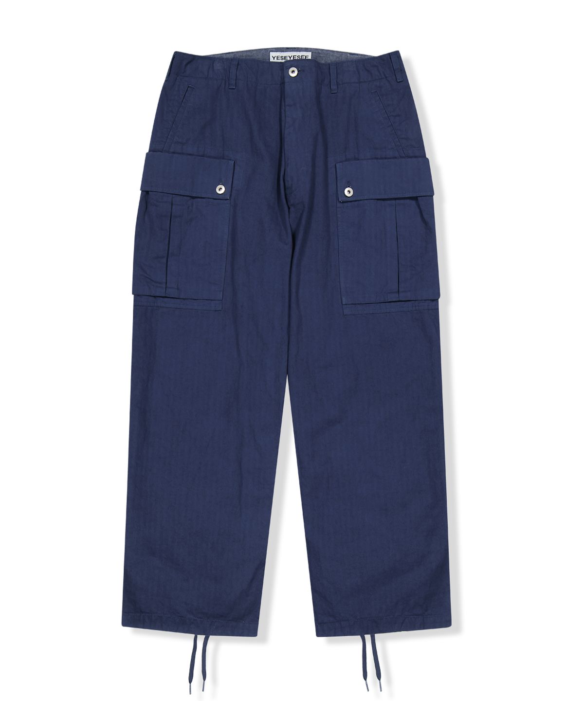 예스아이씨(YESEYESEE) HBT Dyed Field Pants Navy