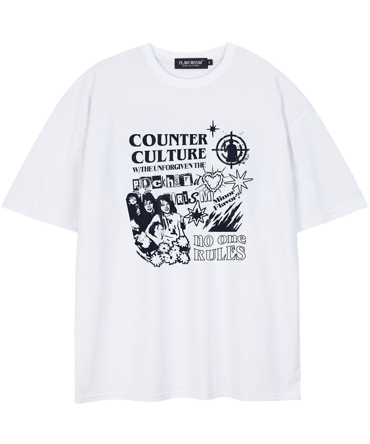 FLAVORISM ★ Counterculture T-shirt (TT0060-1) MUSINSA | FLAVORISM Counter Culture T-Shirt (TT0060-1)