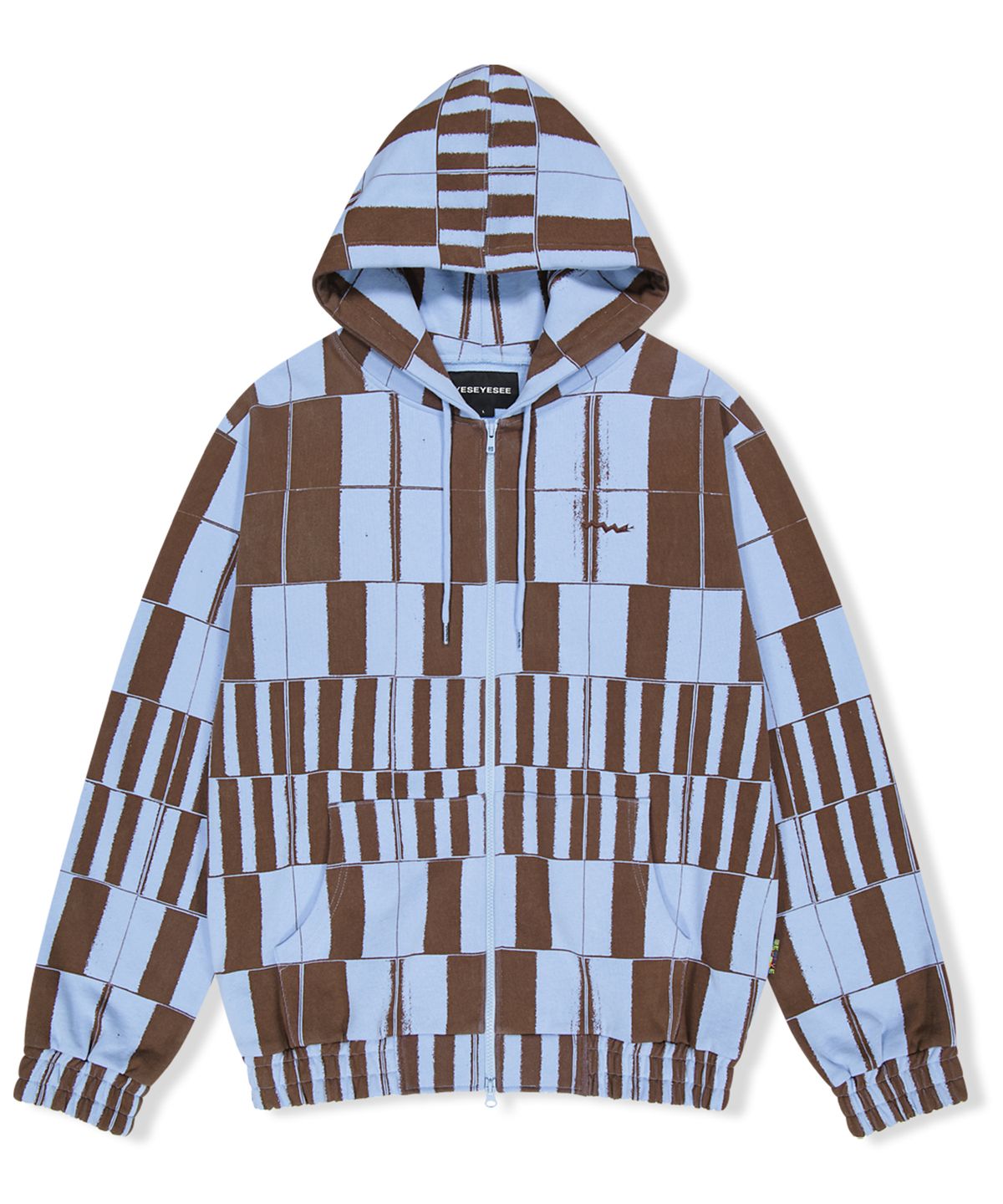 예스아이씨(YESEYESEE) Studio GDB Zip-up Hoodie Sky Blue