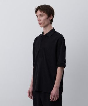 플리츠 반팔  폴로 티셔츠