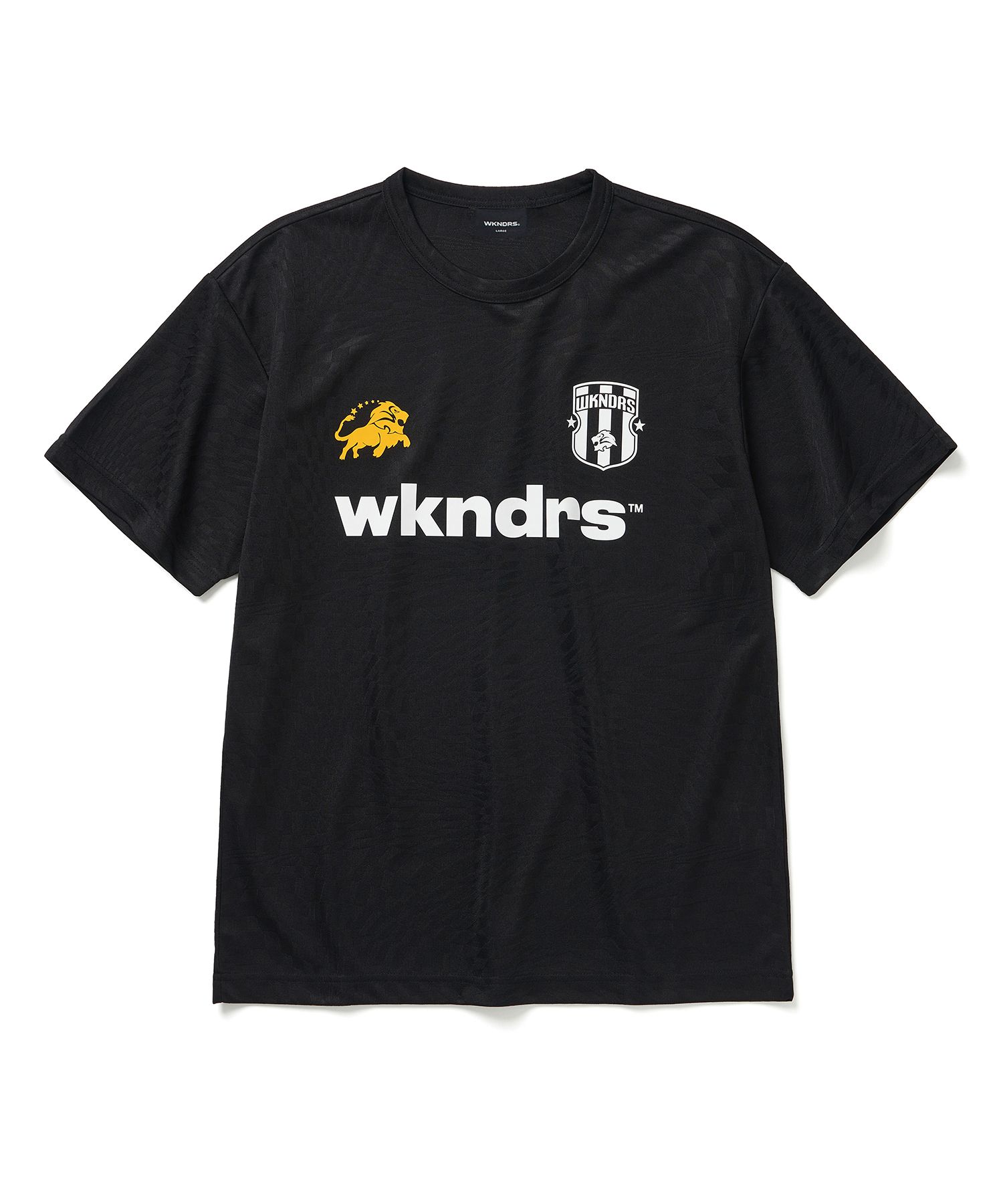 ◆WKNDRS KING SOCCER SS JERSEY/3色◆ MUSINSA公式 | WKNDRS KING SOCCER SS JERSEY (NAVY)
