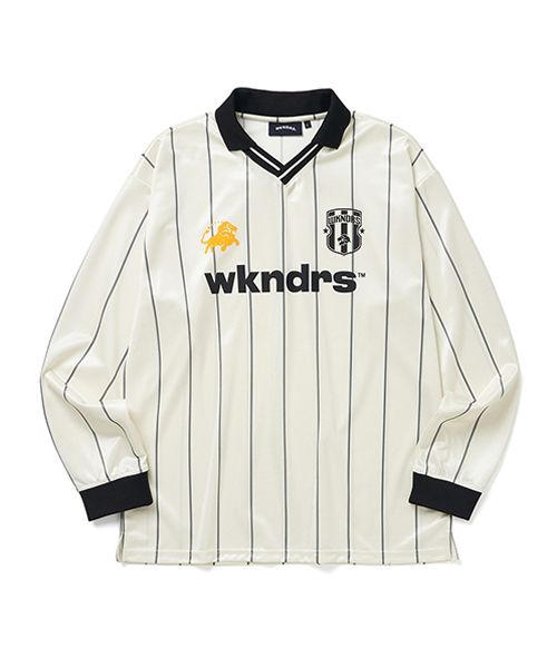 MUSINSA | WKNDRS KING SOCCER JERSEY (IVORY)