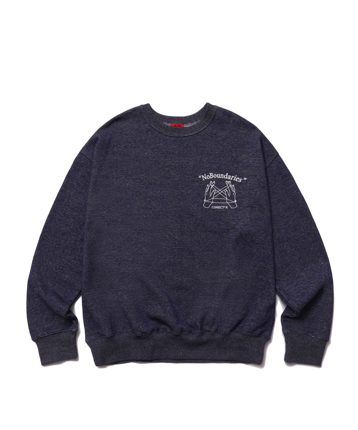 커넥트엑스(CONECTX) No Boundaries Indigo Classic Sweatshirt