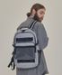 CB 더블 스트랩 포켓 백팩 (그레이)