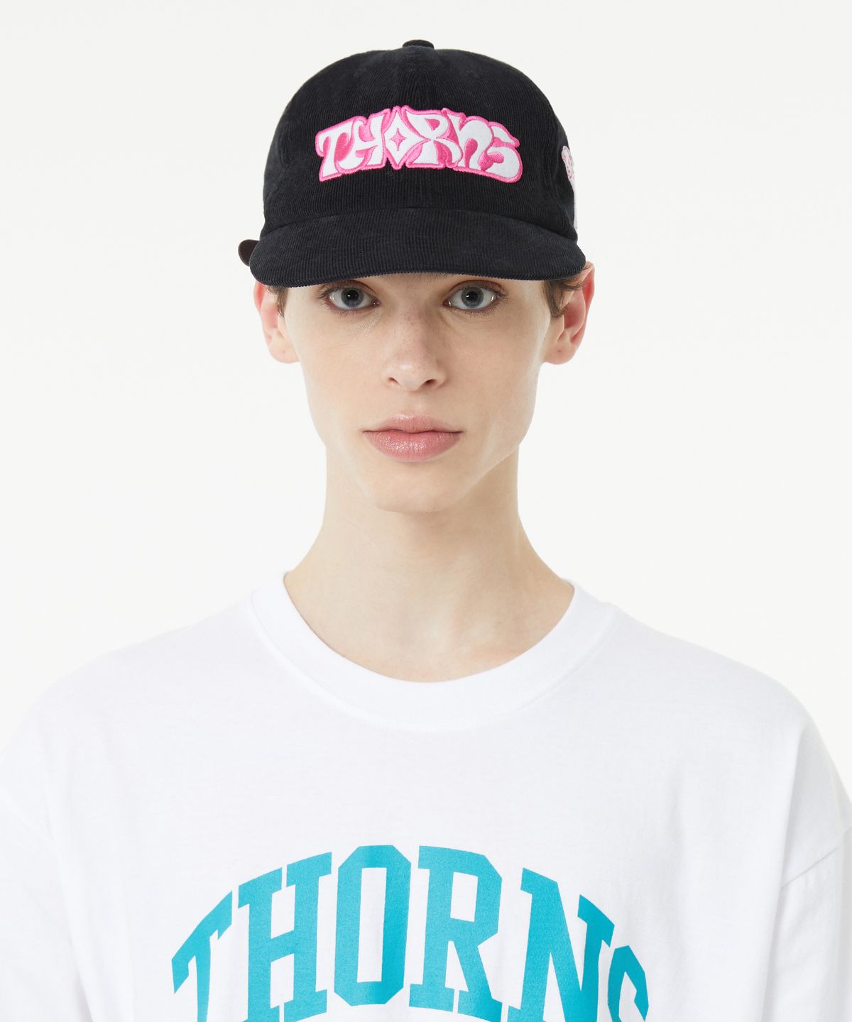 엘엠씨(LMC) THORNS LAMB CORDUROY 6PANEL CAP black