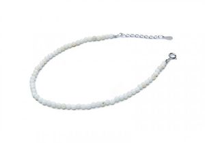 [Bs-365-1] 925실버 화이트 원석팔찌