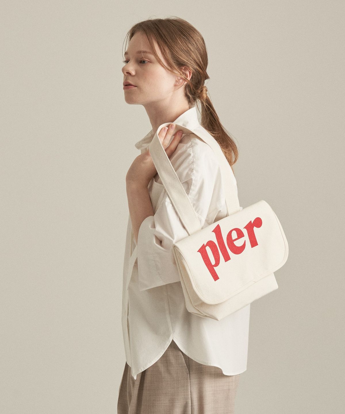 플러(PLER) 플러 에코백