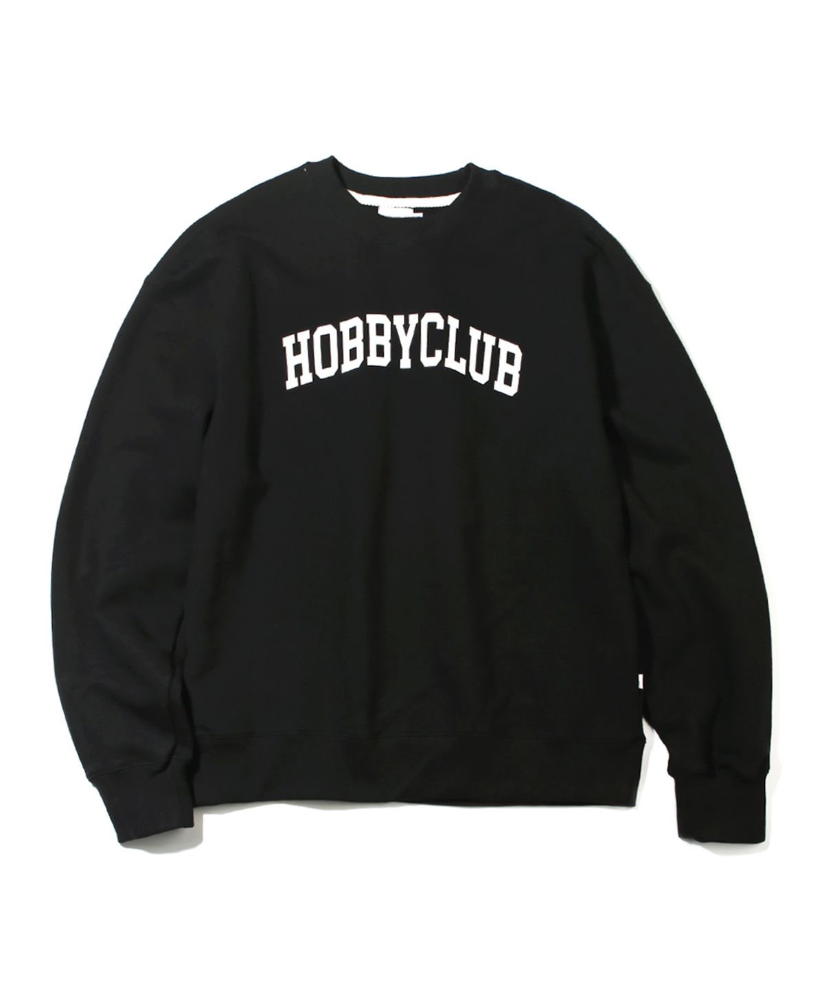 선데이하비클럽(SUNDAY HOBBY CLUB) HC 아치 로고 스웨트셔츠-블랙
