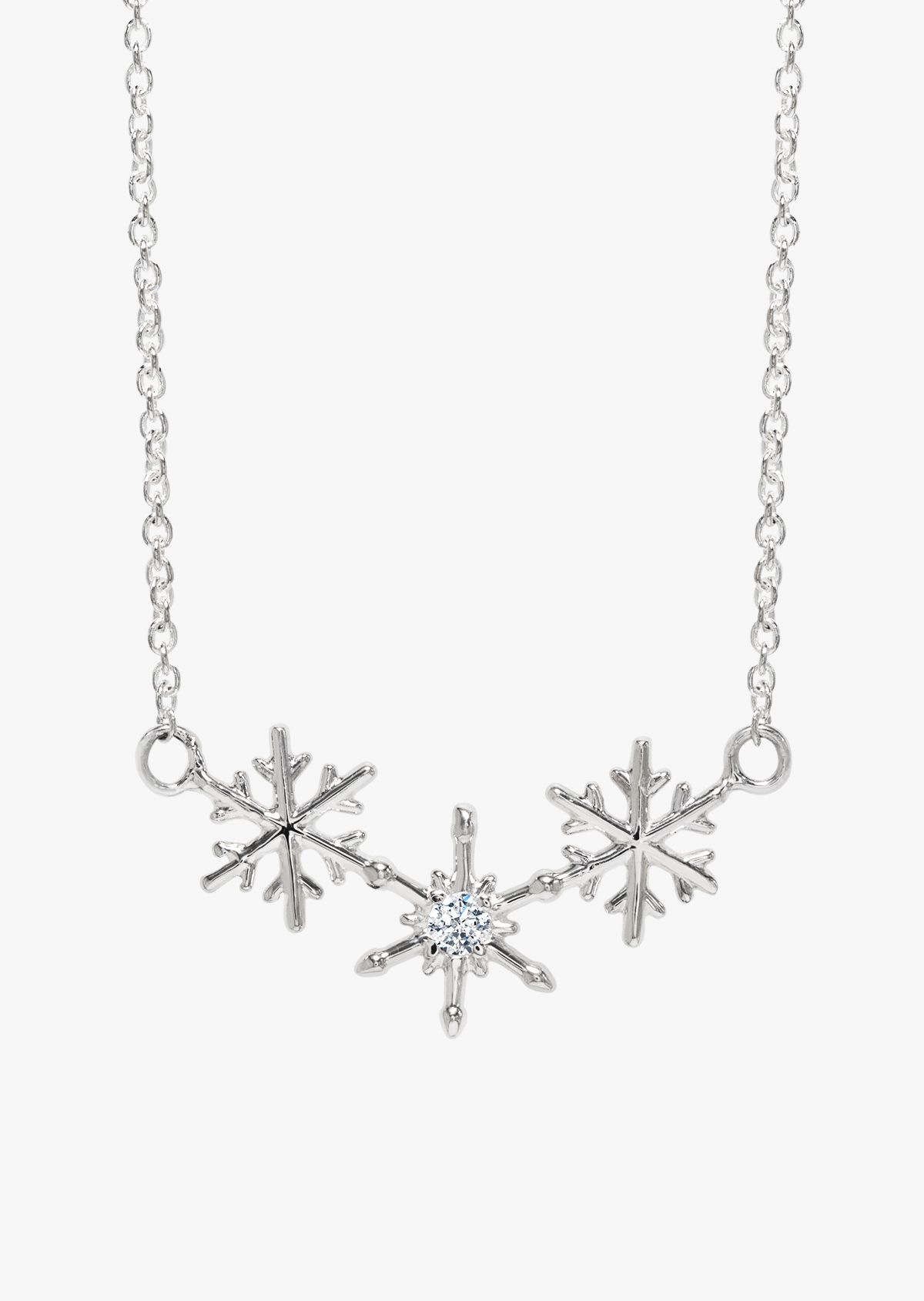 종종(JONGJONG) Snowflakes Necklace