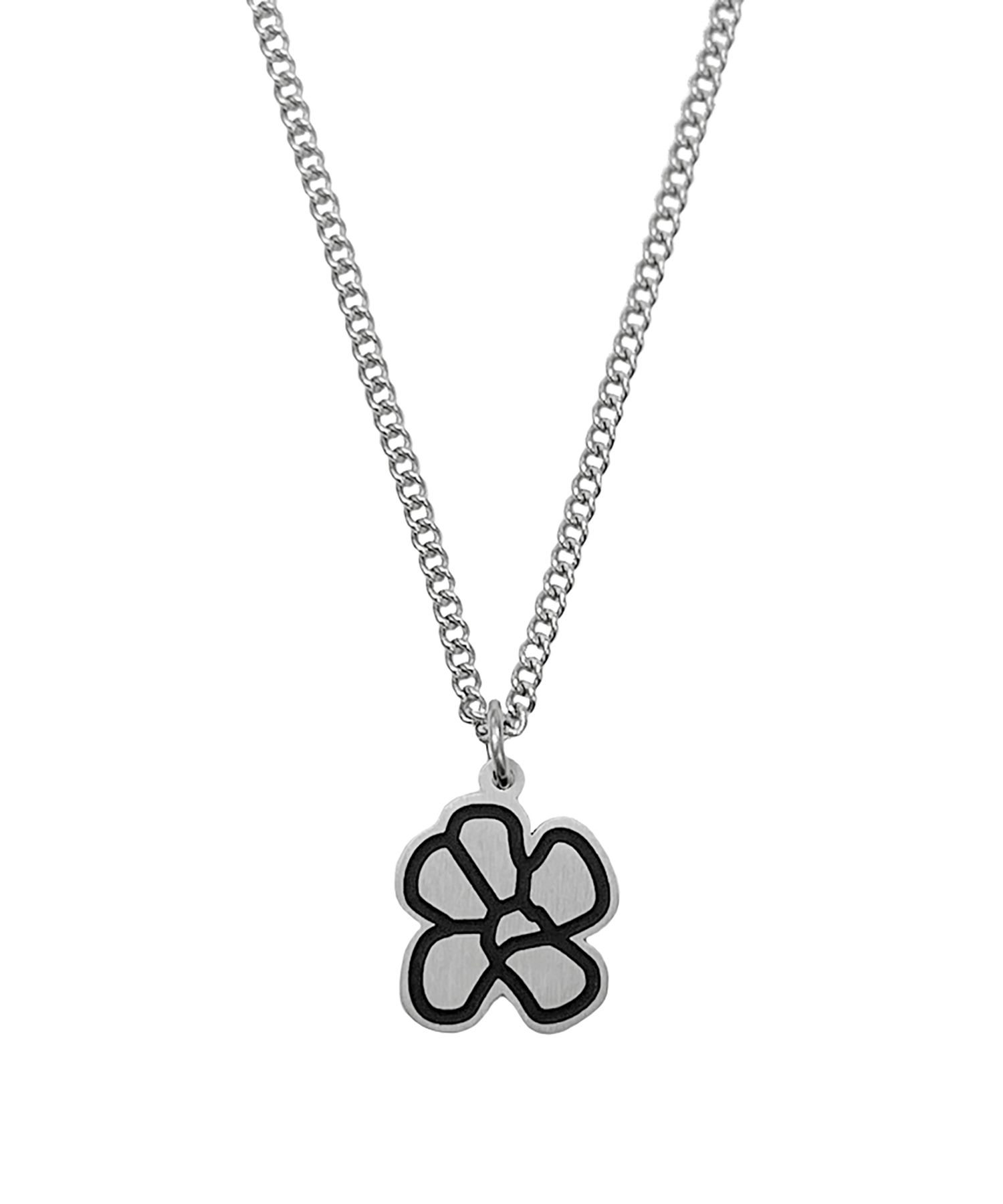 UNALLOYED★韓国★人気★男女兼用★FLOWER NECKLACE / SILVER MUSINSA | UNALLOYED Flower Necklace / Silver