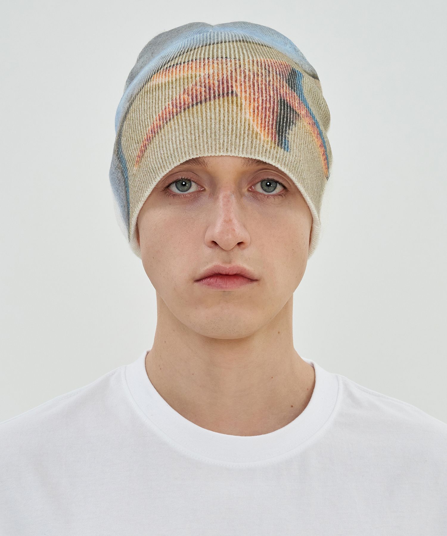 UNALLOYED★韓国★男女兼用★PRINTED BEANIE STARFISH/SHELL MUSINSA公式 | UNALLOYED Printed Beanie / Starfish