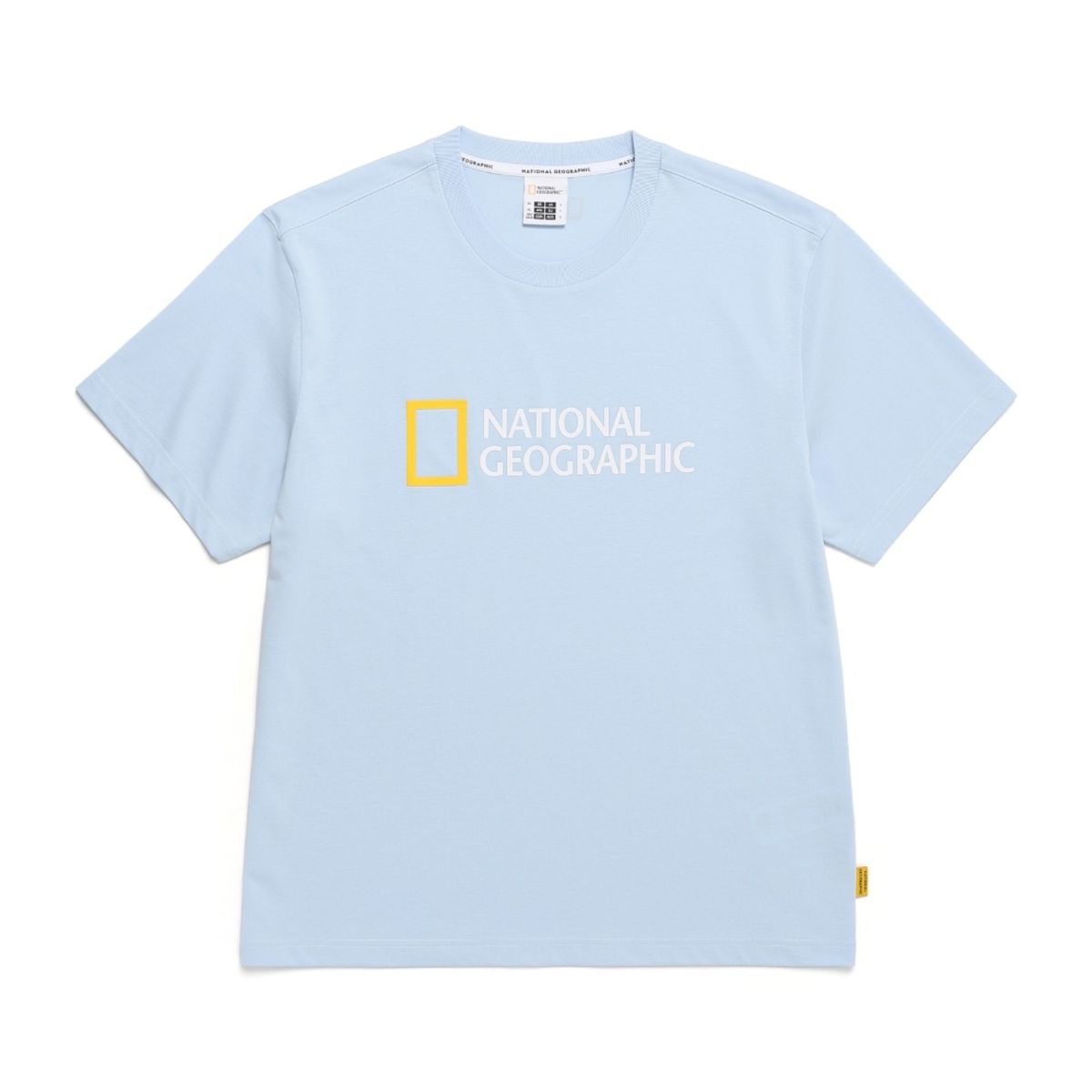 내셔널지오그래픽(NATIONALGEOGRAPHIC) N245UTS920 네오디 빅로고 반팔 티셔츠 SKY