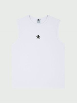 M 스포티 아이콘 데일리 슬리브리스 화이트