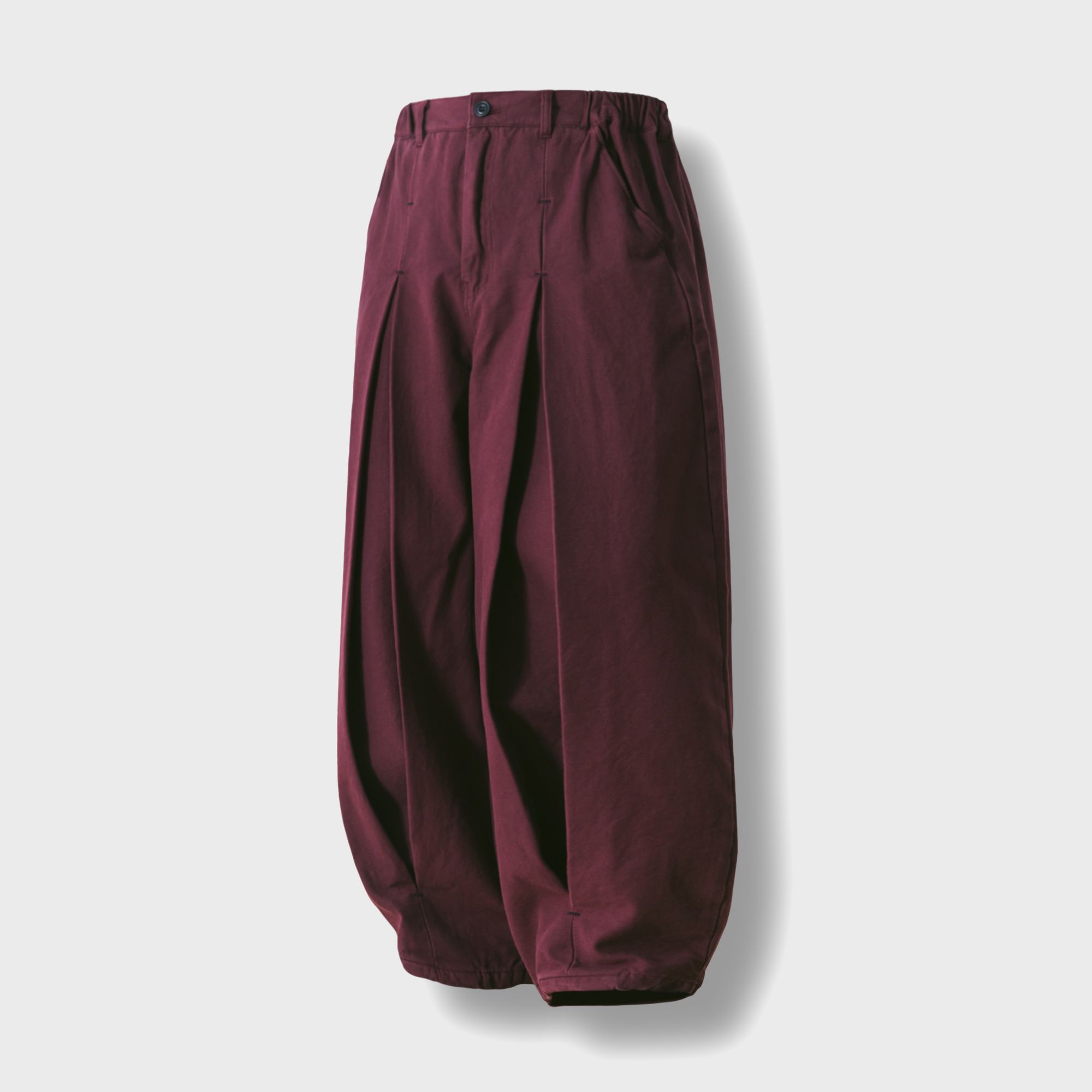 【ANGLAN】25SS★ [AG] Long Tuck Wing Balloon Pants MUSINSA | ANGLAN Long Tuck Wing Balloon Pants - Black