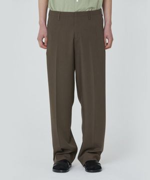 심리스 와이드 팬츠_카키