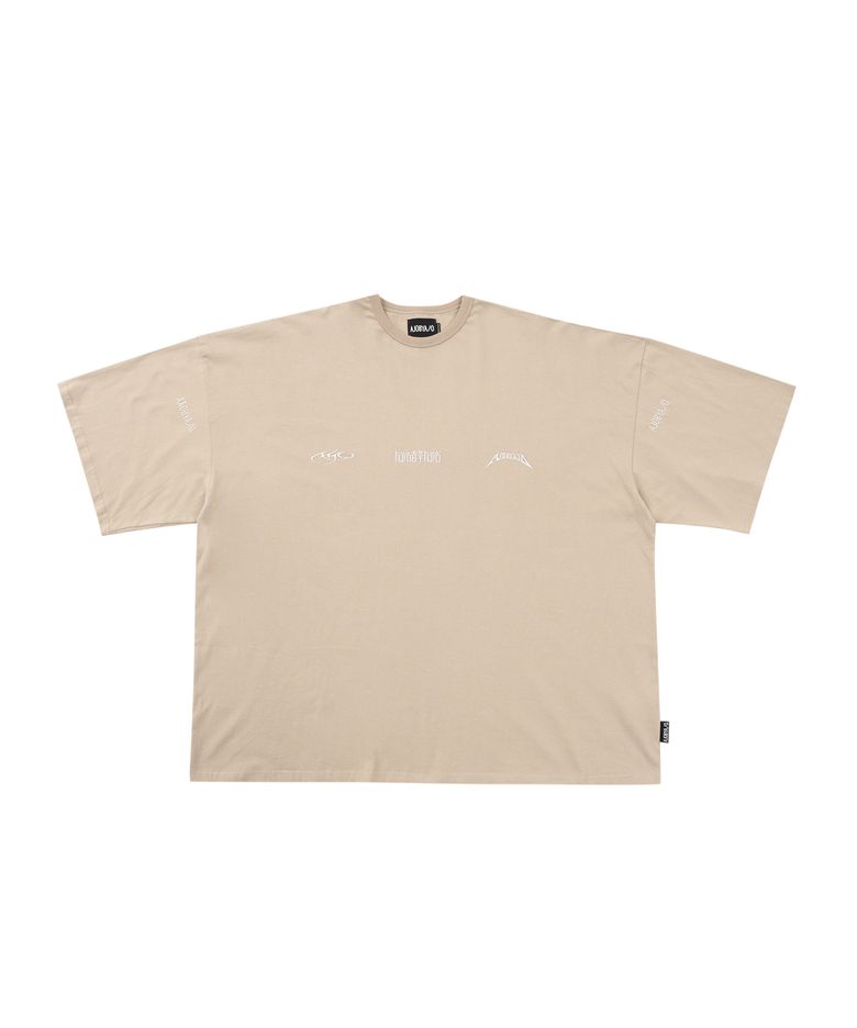 Total Logo T-Shirt [BEIGE]