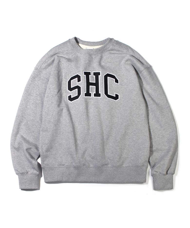 SHC 로고 스웨트셔츠-그레이